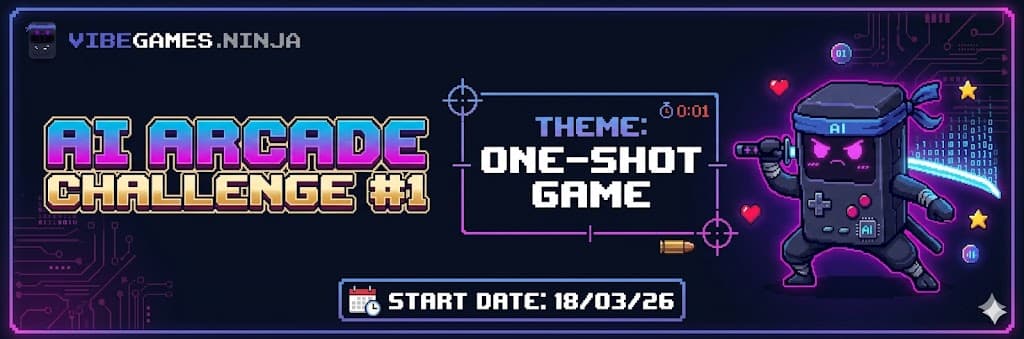 AI Arcade Challenge #1 banner