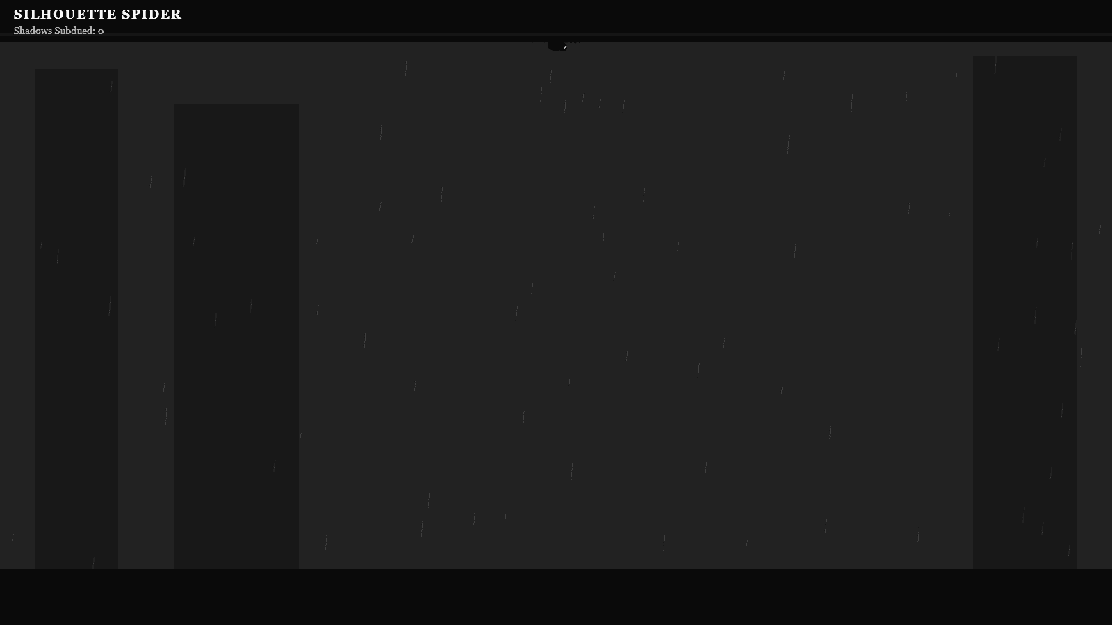 Silhouette Spider